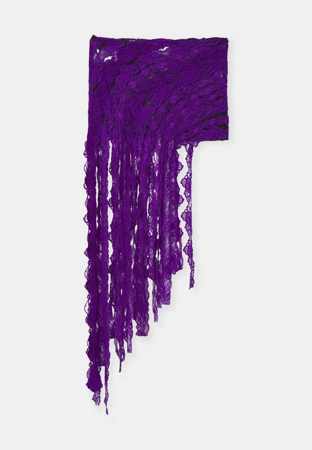 Vaillant TWISTED ALL OVER BAND SKIRT FRINGED HEM