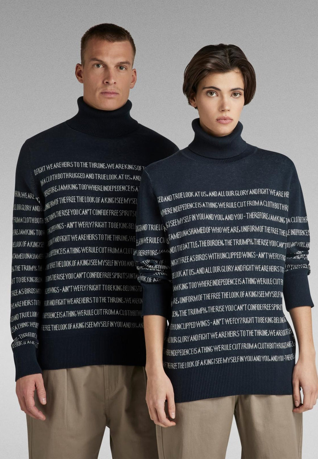 G-STAR JACQUARD STRIPE TURTLE