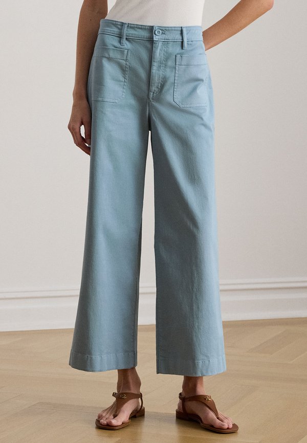 Lauren Ralph Lauren STRETCH CHINO WIDE LEG CROPPED PANT