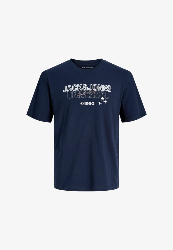 Jack & Jones Printed - Print T-shirt - navy blazer