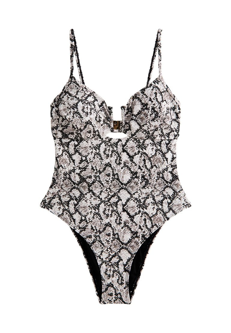 New Look SNAKE PRINT U BAR