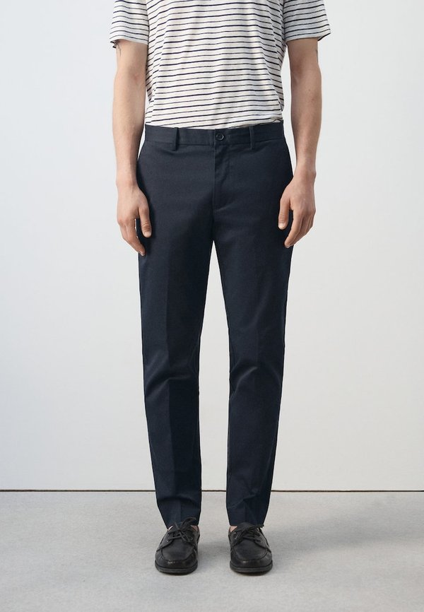 Mango Chinos - royal blue