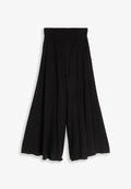 TOM TAILOR HIGH WAIST CULOTTE HOSENROCK - Trousers - deep black
