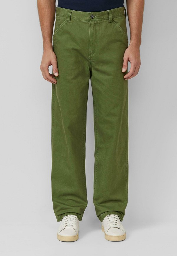 s.Oliver Straight leg jeans - olivgrün