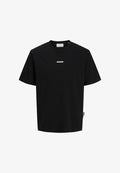 Jack & Jones JCOCLUB BACK SCRIPT TEE SS CREW NECK SN - Print T-shirt - black