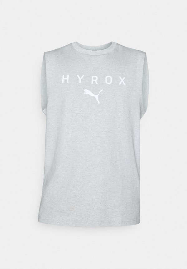 Puma PUMA X HYROX CUTOFF TANK - Top - light gray heather