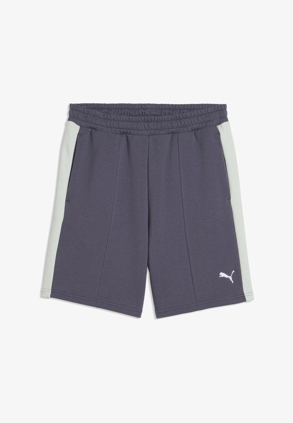 Puma T7 RELAXED SHORTS 7" - Shorts - inky depths-créme de mint