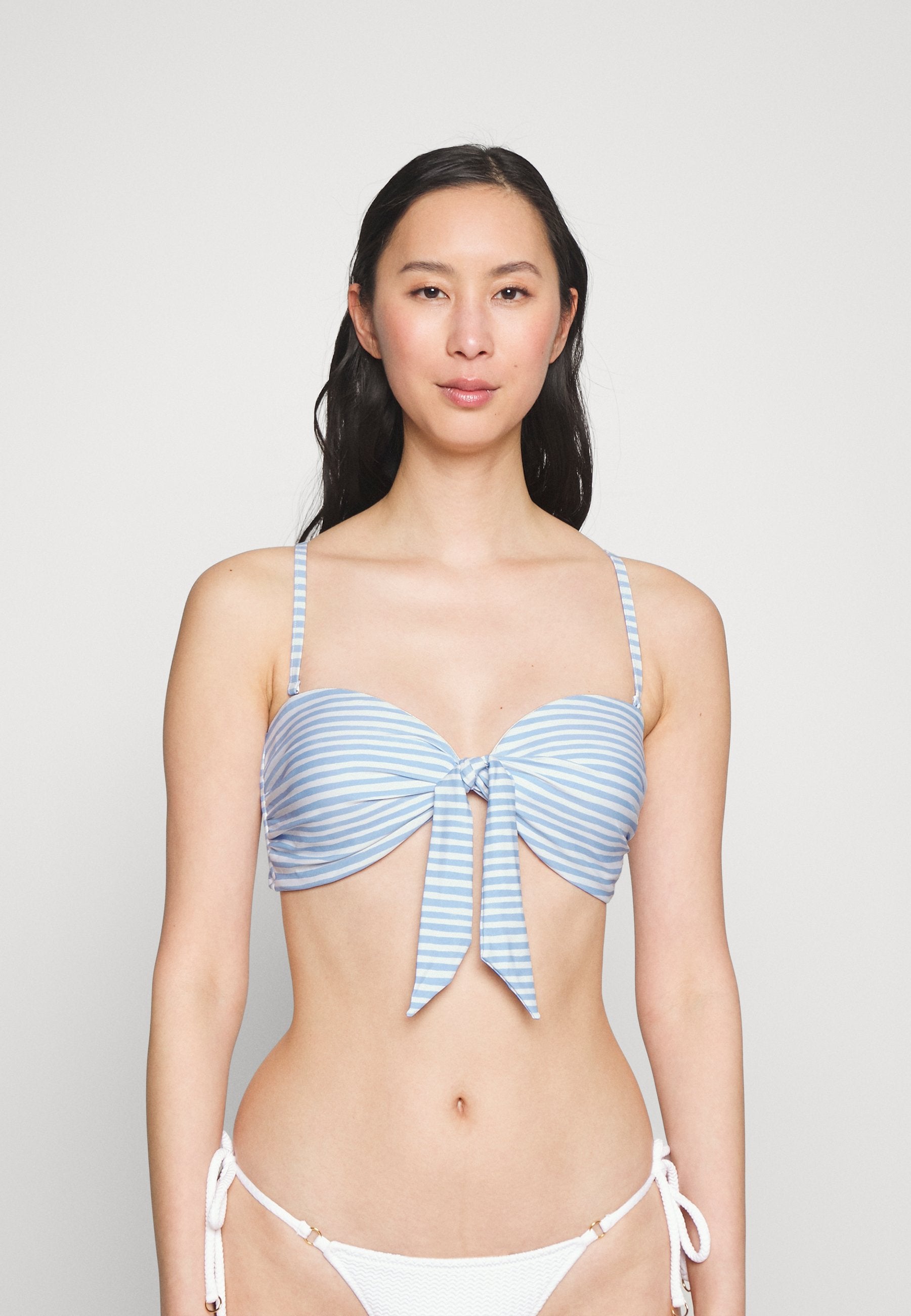 SUMMER CRUSH TWIST TIE FRONT BANDEAU Media 3