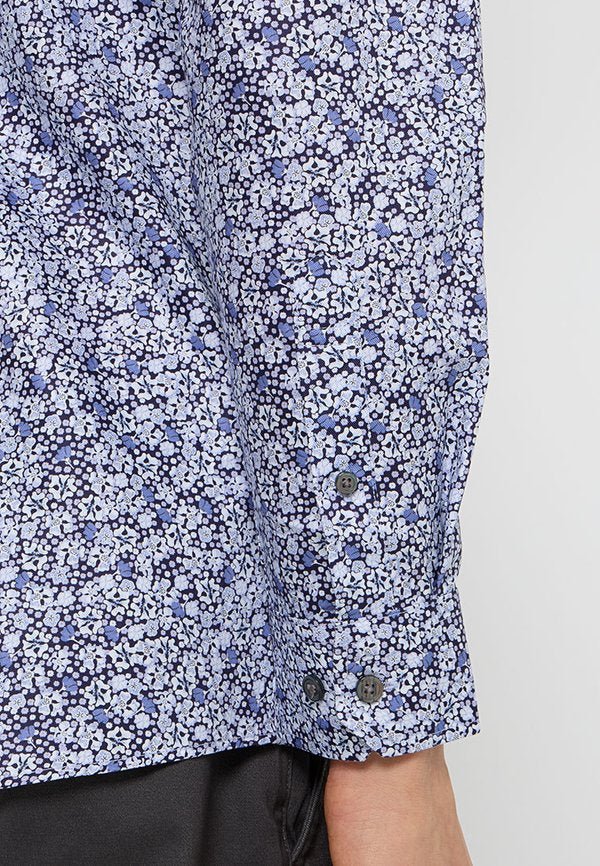Selected SLHSLIMSOHO-ETHAN AOP SHIRT LS
