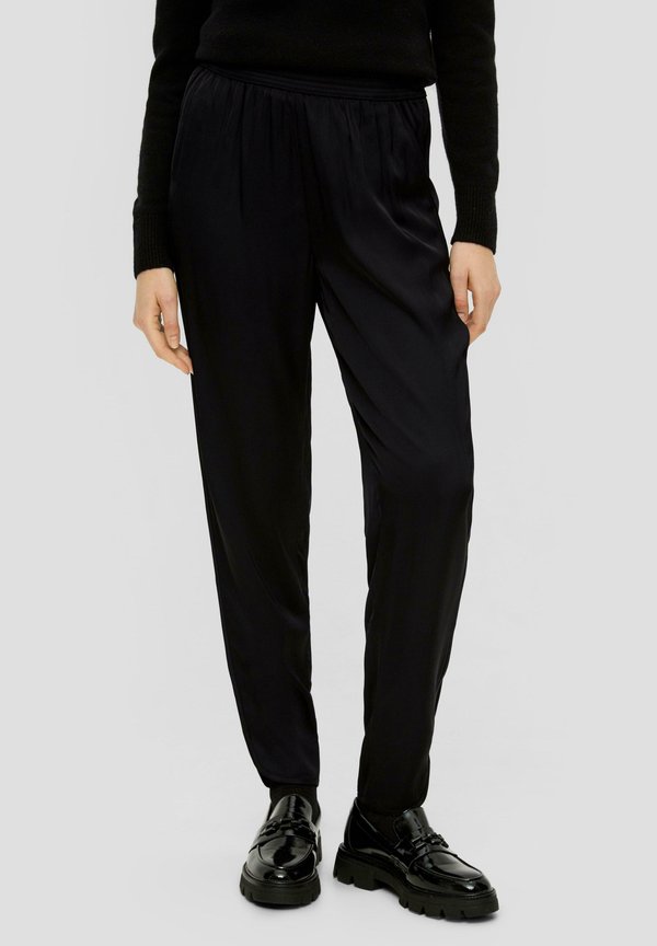 s.Oliver REGULAR - Tracksuit bottoms - schwarz