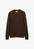 s.Oliver STRICKPULLOVER - Jumper - dunkelbraun