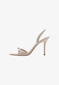 Mango ADULT - High heeled sandals - beige