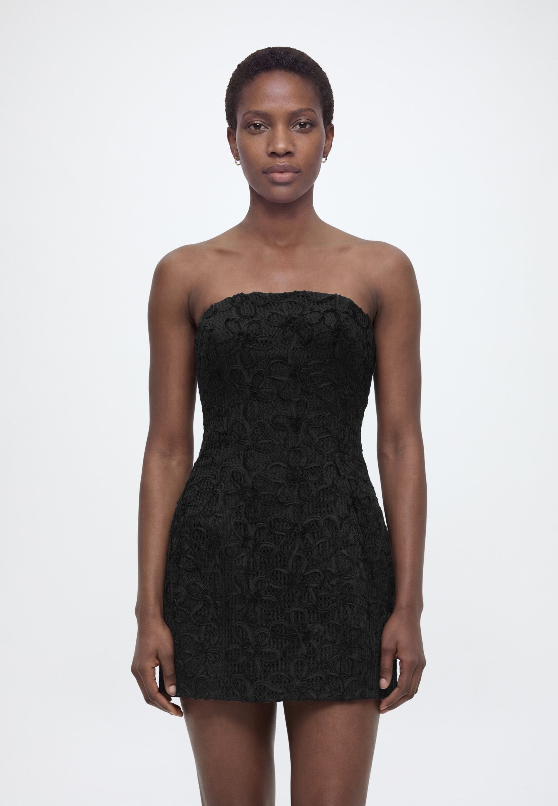 Bardot KAROLINE TEXTURED MINI DRESS