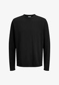 Jack & Jones JJESUMMER CREW NECK  - Jumper - black