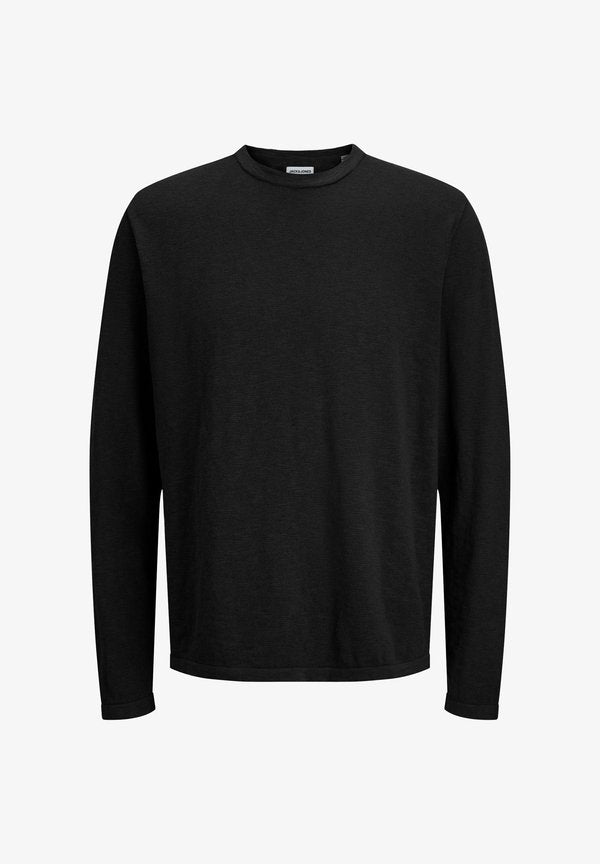 Jack & Jones JJESUMMER CREW NECK  - Jumper - black