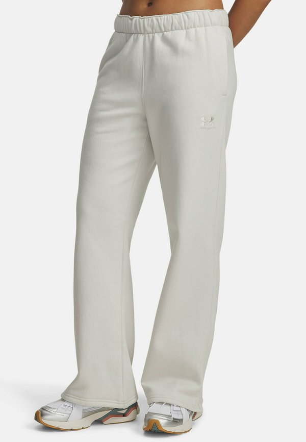 Under Armour ICON VIDA FLEECE - Tracksuit bottoms - summit white