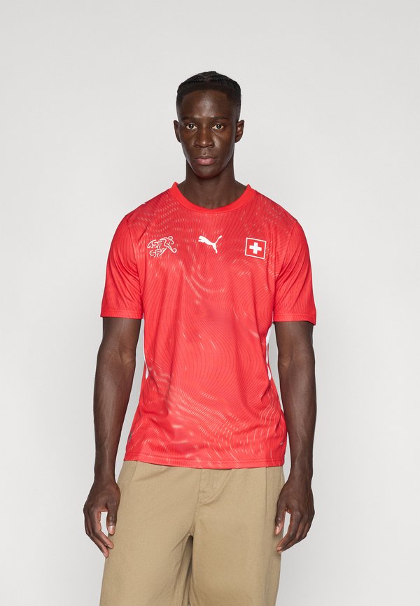 Puma SWITZERLAND SFV HOME JERSEY REPLICA  - Football jersey - red/white