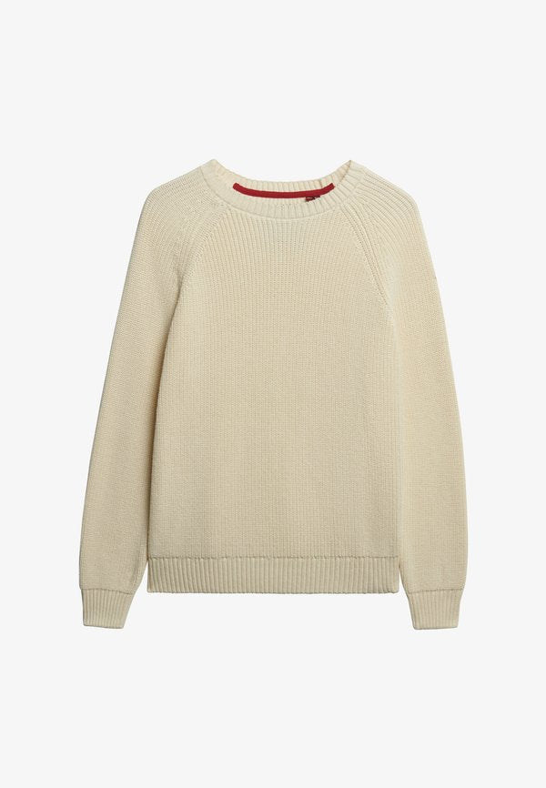 Superdry & Co RELAXED  - Jumper - natural white