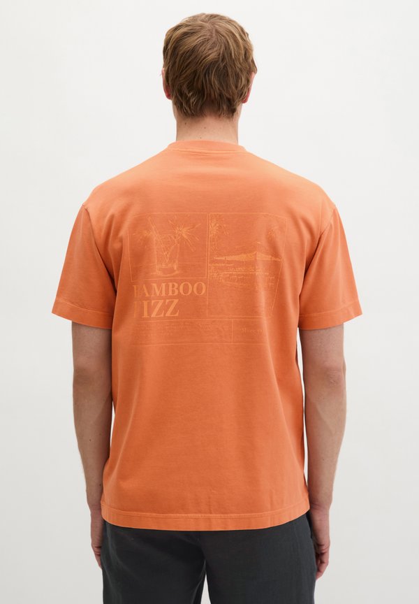 Marc O'Polo T-SHIRT, SHORT SLEEVE, RIBBED NECKTRIMMING, NEW SEASONAL ARTWORK