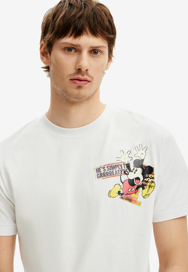 Desigual SHORT-SLEEVED MICKEY MOUSE  WITH A PHRASE