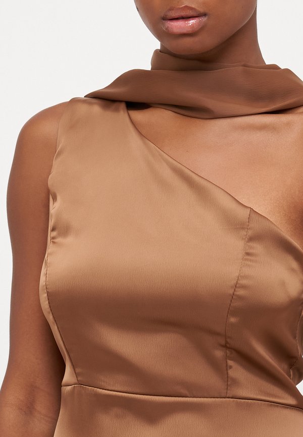 WAL G PETITE ROXXY SCARF DETAIL MIDI
