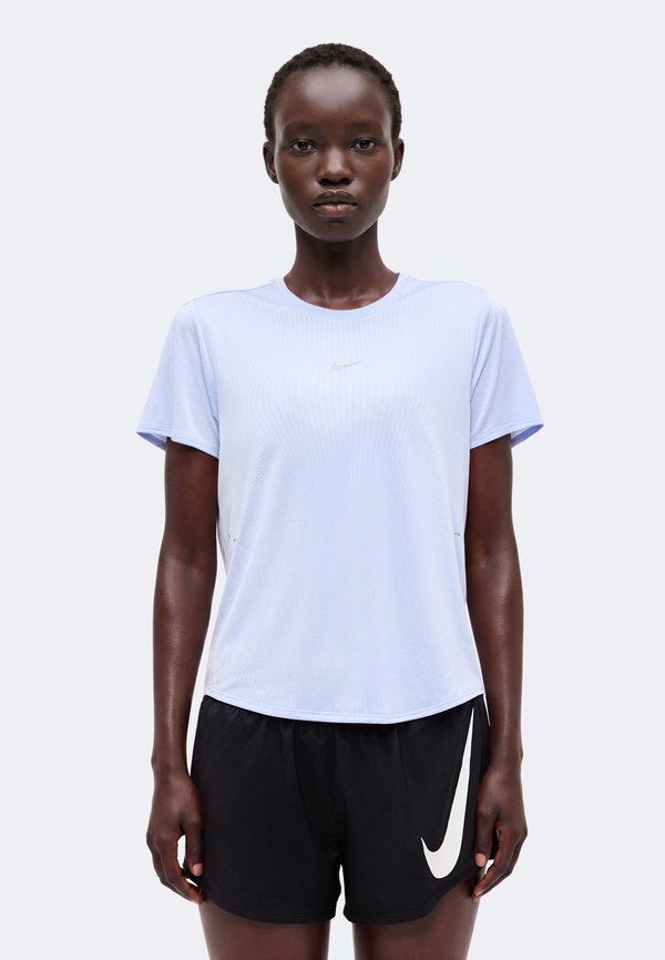 Nike Performance SWIFT - Sports T-shirt - aluminum/pure platinum