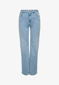 ONLY Wide-fit ONLJUICY-WAUW High waist Wide Leg Fit - Relaxed fit jeans - light blue denim