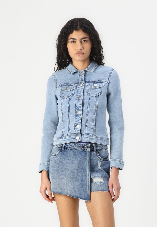 ONLY ONLWONDER JACKET - Denim jacket - light blue denim