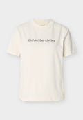 Calvin Klein Jeans LOGO CLASSIC TEE - Print T-shirt - calico