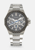 Guess INDY - Chronograph watch - grey sunray