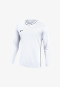 Nike Performance Long sleeved top - weissschwarz