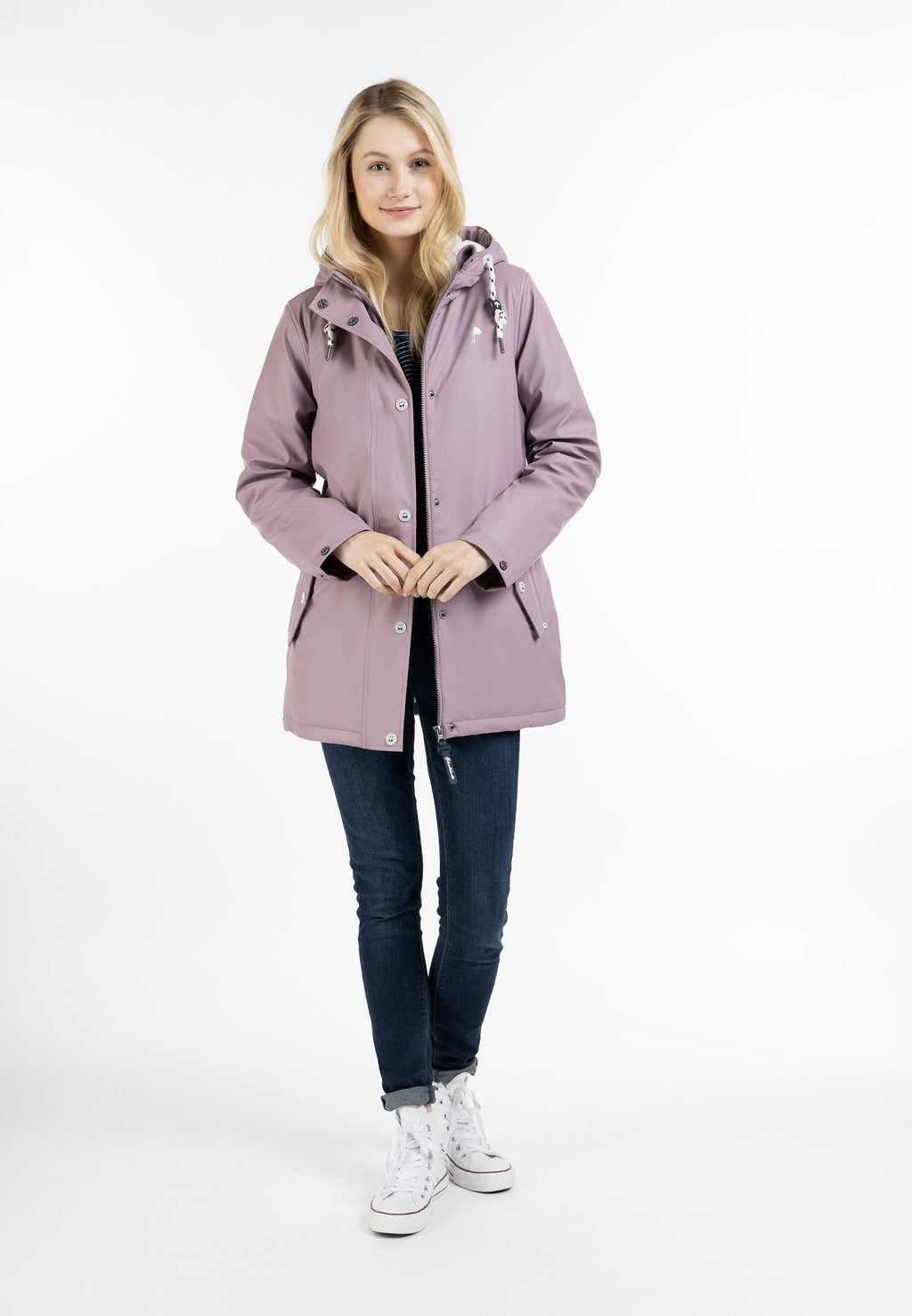Schmuddelwedda SCHMUDDELWEDDA REGENJACKE MIT WATTIERUNG STORMCLOUD
