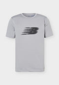New Balance SPORT ESSENTIALS UTILITY MOTION GRAPHIC - Sports T-shirt - slate grey