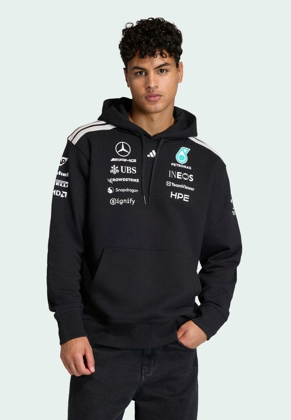 adidas Performance MERCEDES - AMG PETRONAS FORMULA 1 TEAM DRIVER HOOD - Hoodie - black