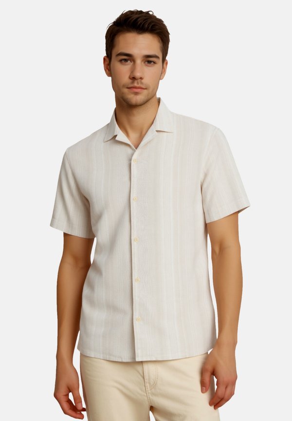 Jack & Jones BLUSUMMER  - Shirt - lemon pepper fit regular fit
