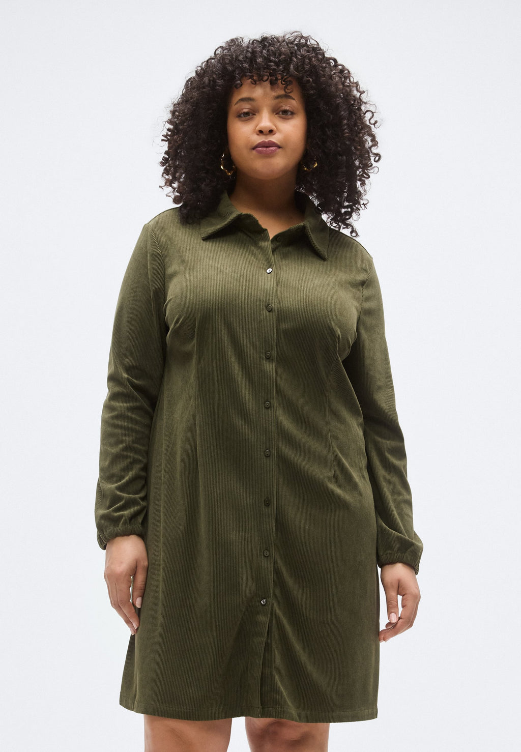 CARMAKINTA HOMA SHIRT KNEE DRESS Media 3