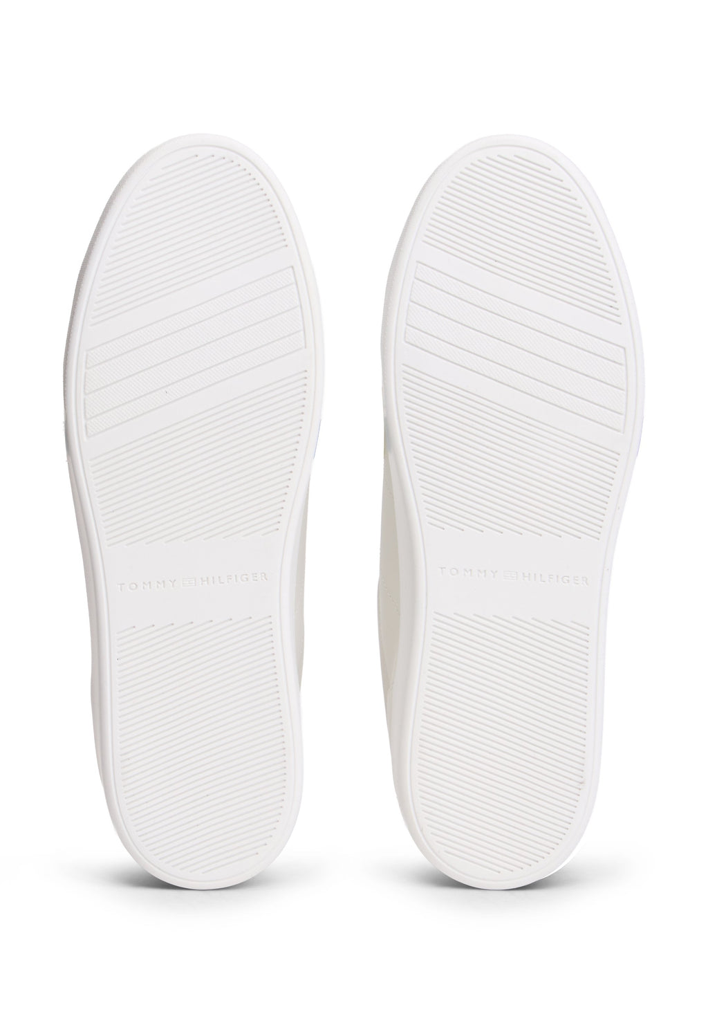 Tommy Hilfiger TH MONOGRAM LEATHER PLATFORM COURT TRAINERS