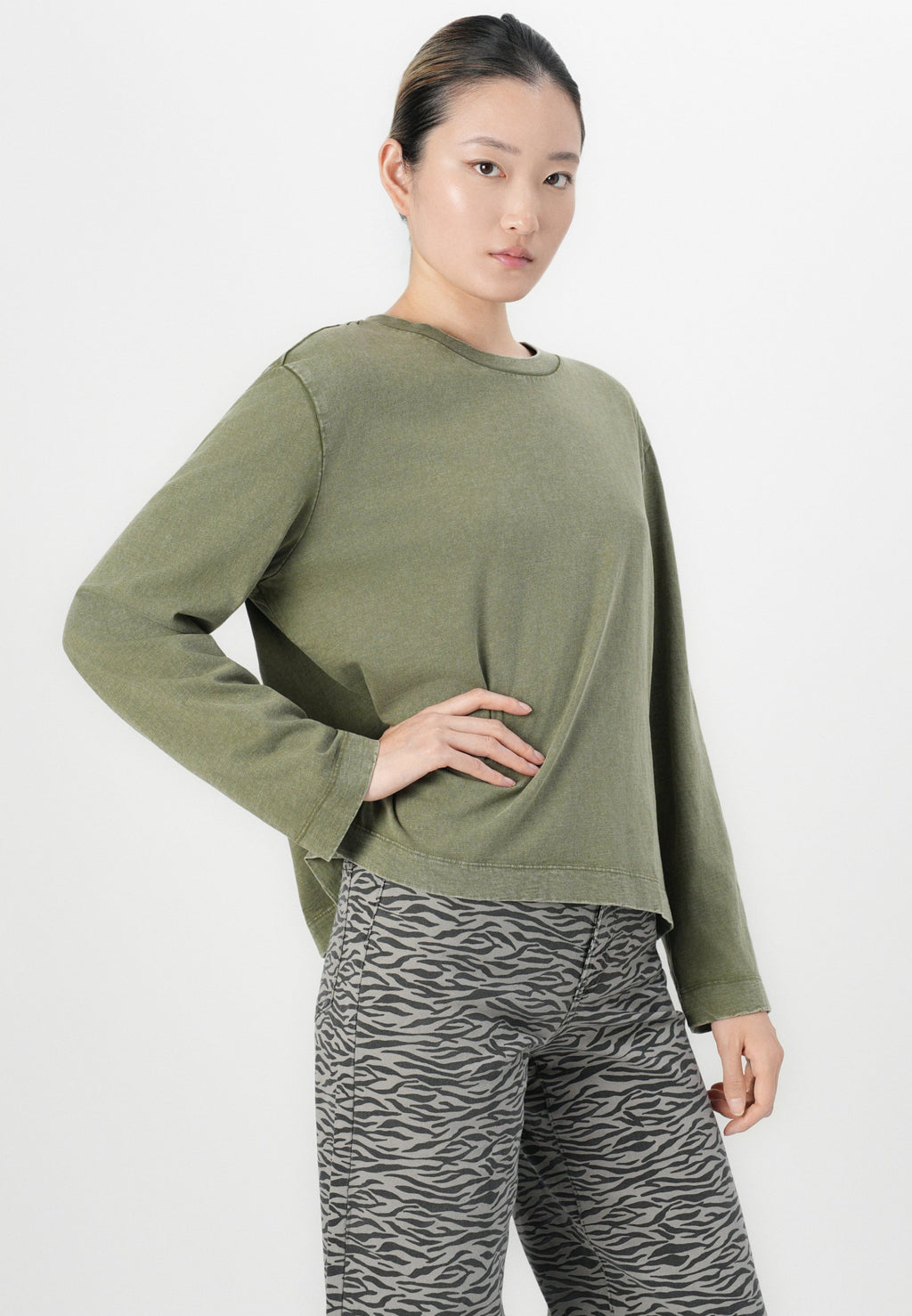 ONLMADISON WIDE ANIMAL PANT Media 5