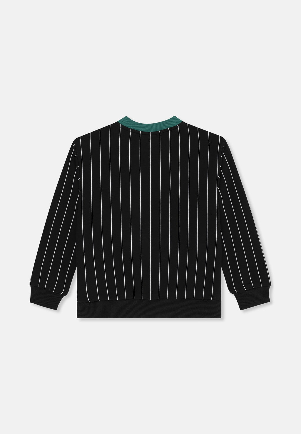 APPAREL LUBACO REGULAR PINSTRIPED CREWNECK Media 2
