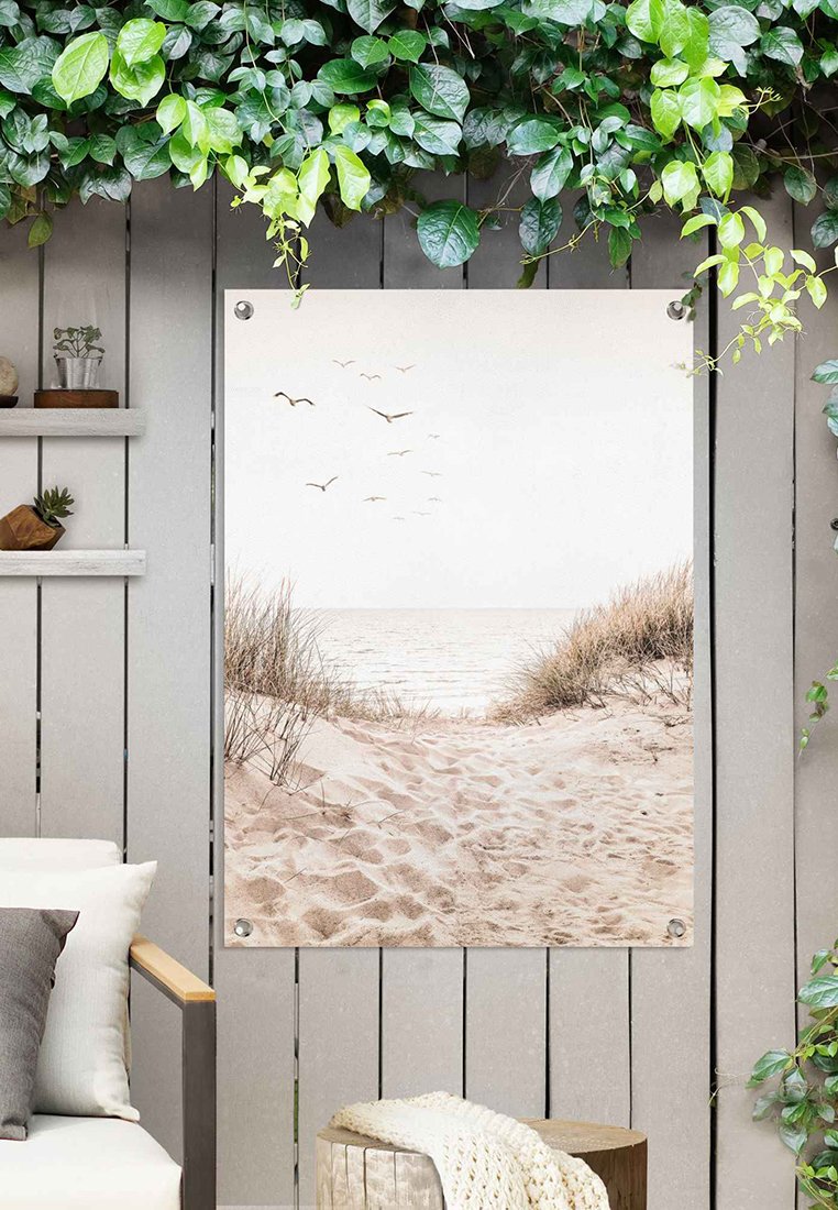 Orange Wallz OUTDOOR ART - SANDY PATH