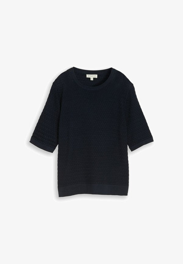 TOM TAILOR Basic T-shirt - sky captain blue