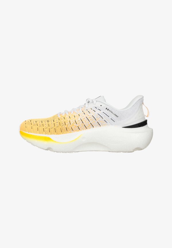Under Armour ELITE WE RUN - Road running shoes - white nova orange black