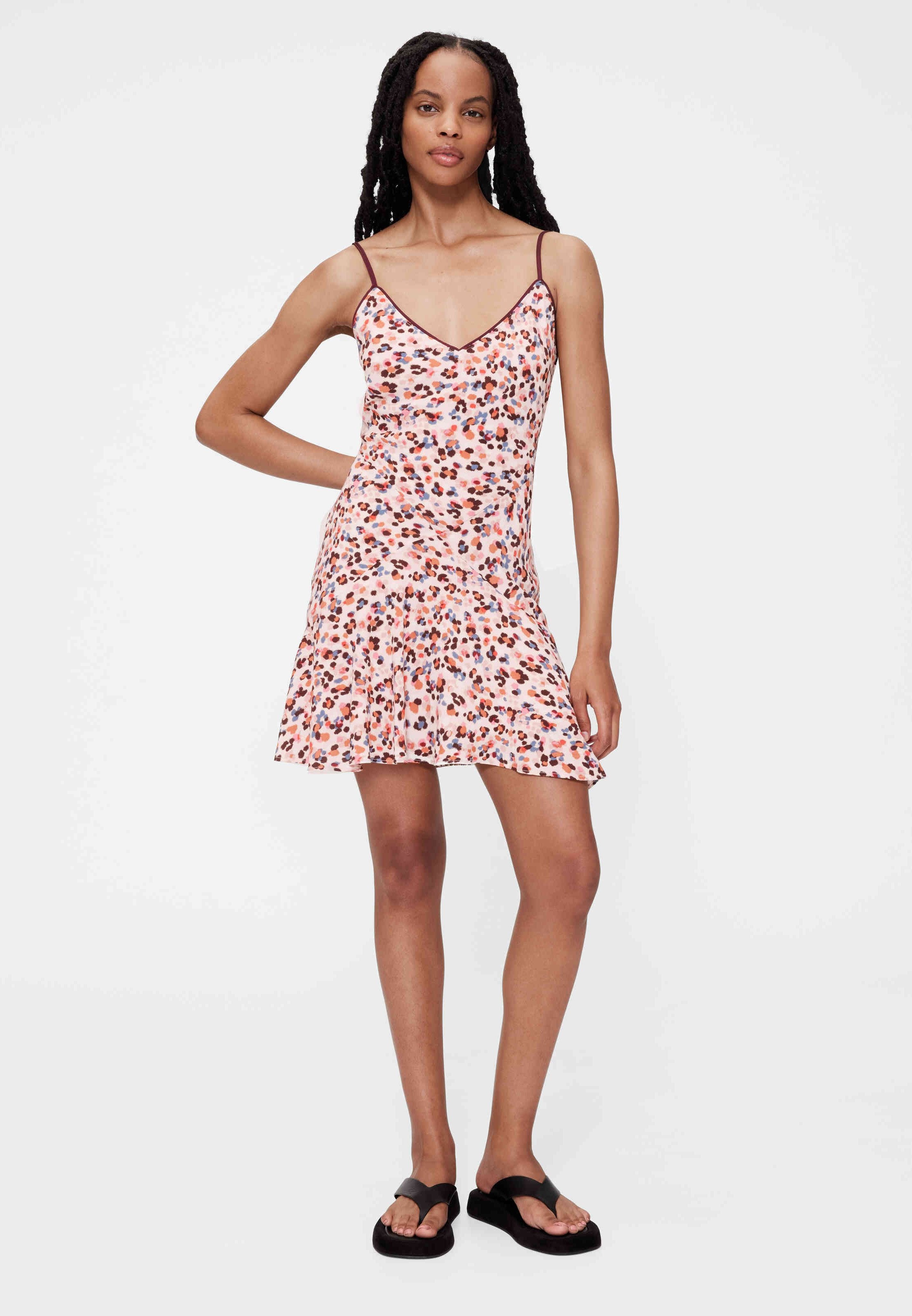 GAP GAP STUDIO PRINT SLIP DRESS