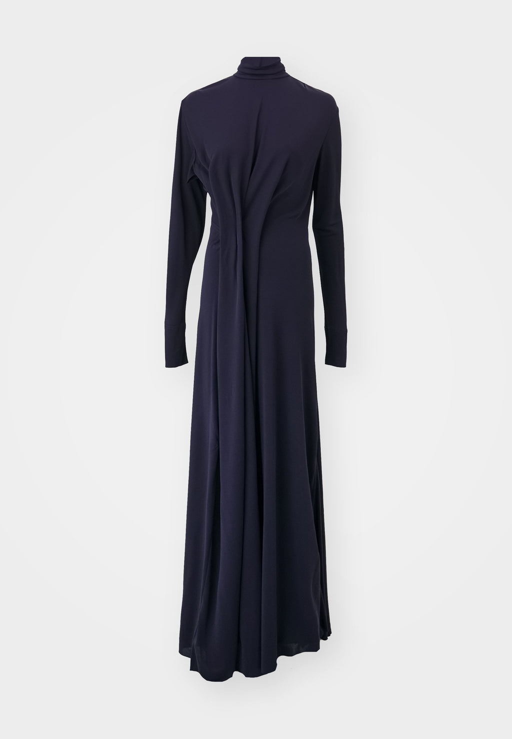 Victoria Beckham LONG SLEEVE DRAPED GOWN