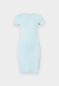 Calvin Klein Jeans CONTOUR MINI DRESS - Shift dress - cool blue