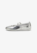 Puma SPEEDCAT BALLET LUSTRE WNS - Ballerina shoes - puma silver-feather gray