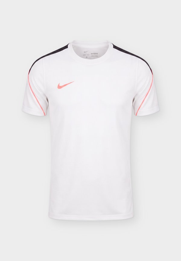 Nike Performance MEN'S SHORT SLEEVE SOCCER - Sports T-shirt - white/black/hot punch