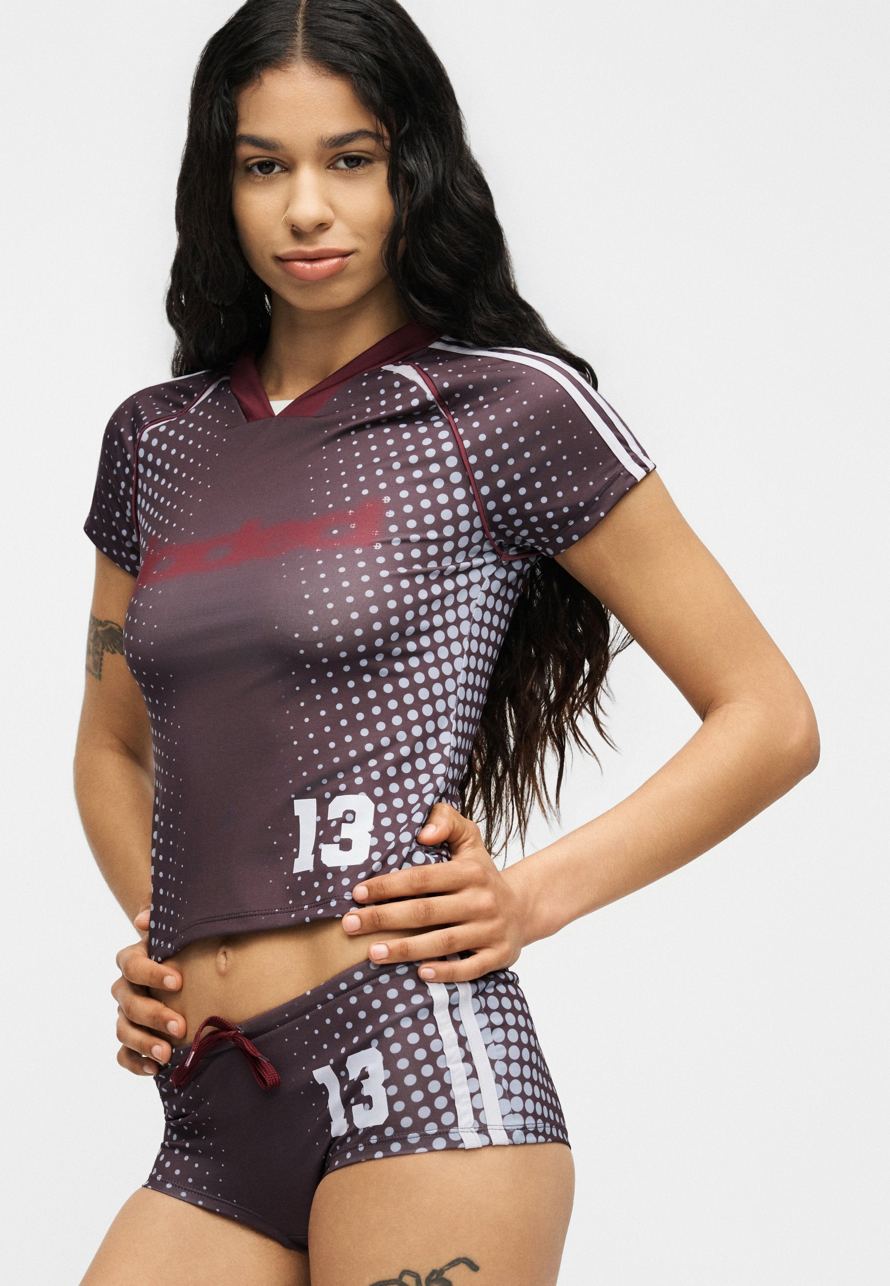 Jaded London ILLUSION PRINT FOOTBALL