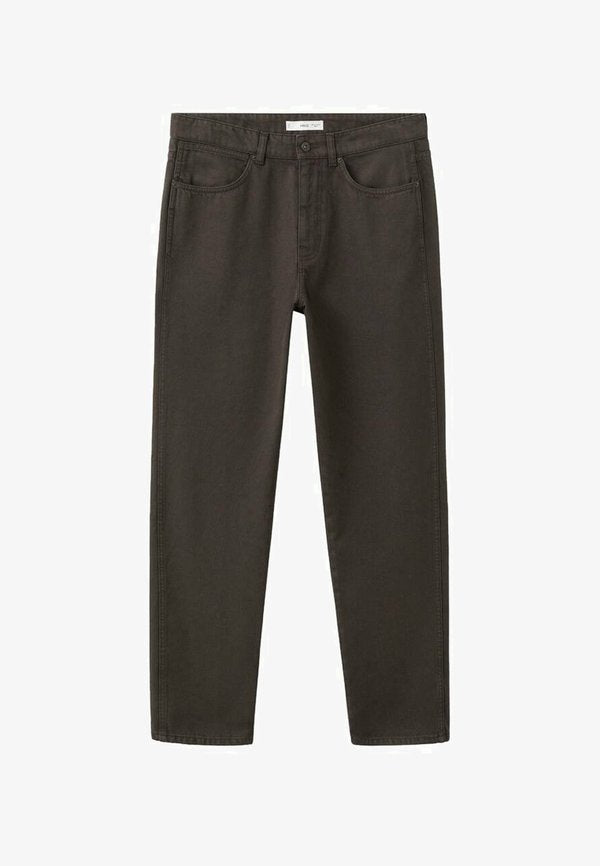 Mango Straight leg jeans - chocolate
