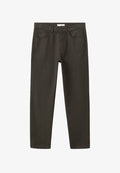 Mango Straight leg jeans - chocolate